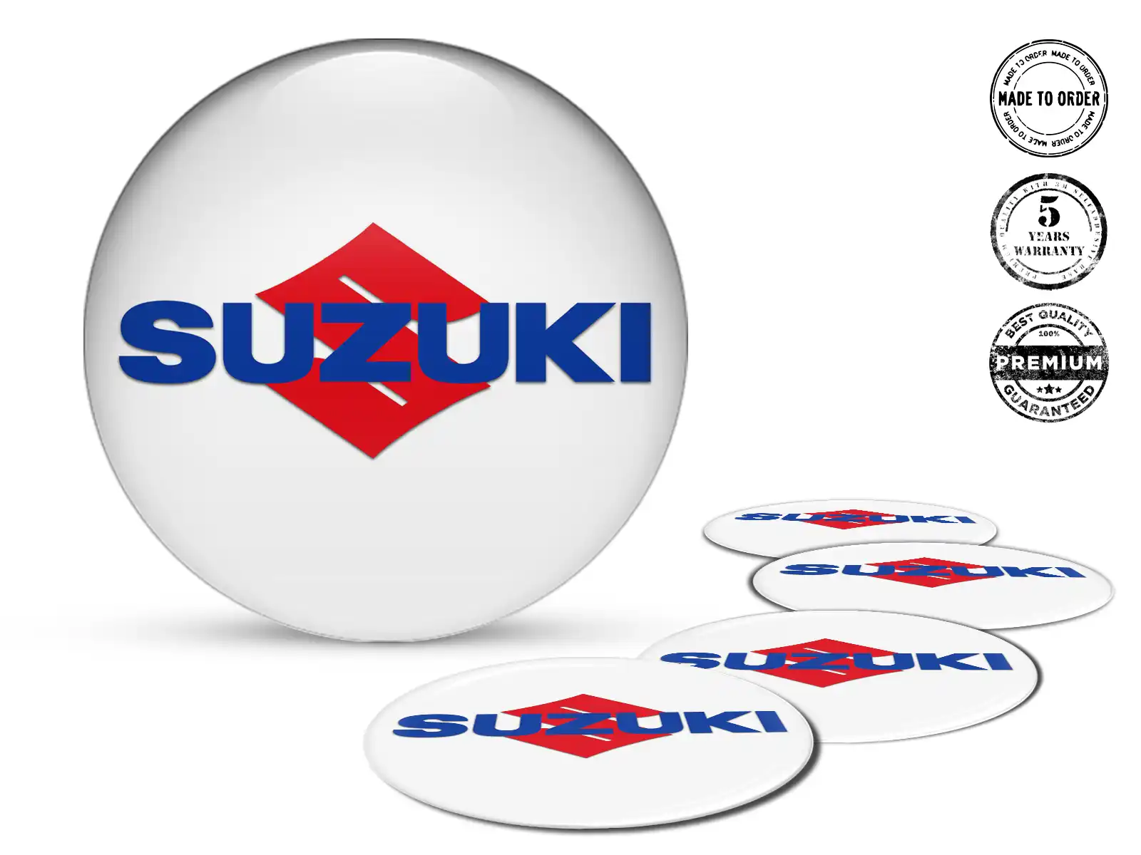 Suzuki Dome-Dekoration Stil Upgrade für Radplaketten